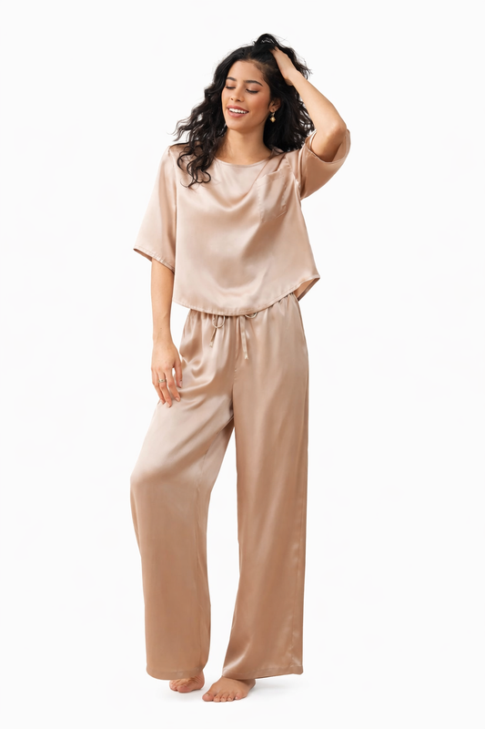 Pijama Largo Satín